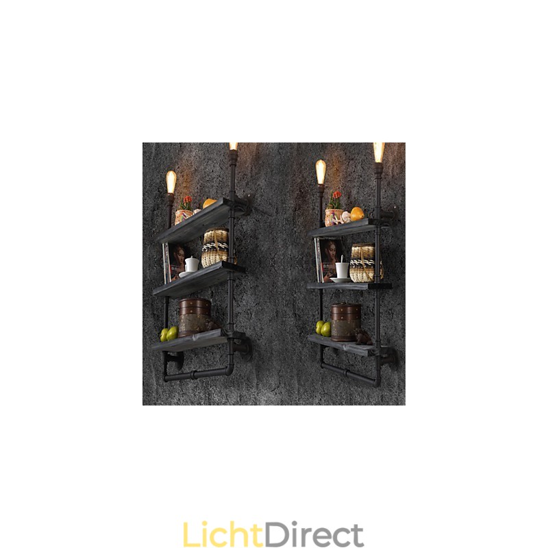 Wandlampen Mini Stijl Rustieke Lodge Metaal