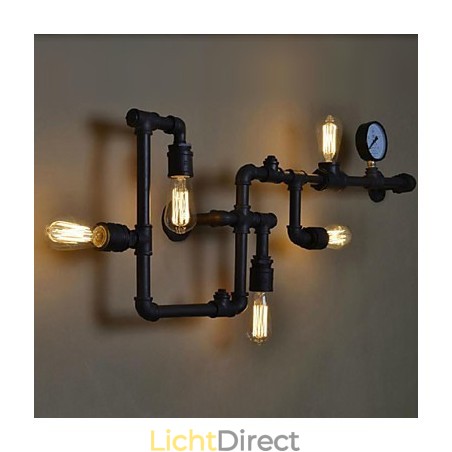 Wandlampen 5-lichts waterpijp ijzer mini-stijl industriële stijl land metaal Wandlampen 5-lichts waterpijp ijzer mini-stijl industriële stijl land metaal