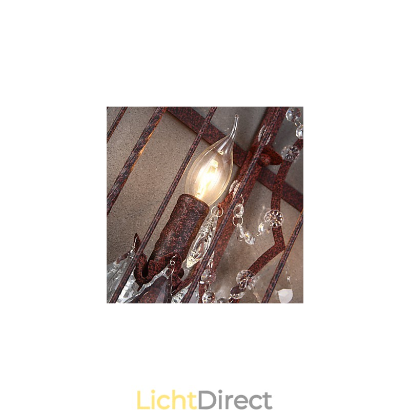 Mini Stijl Wandlampen Rustieke Lodge Metaal