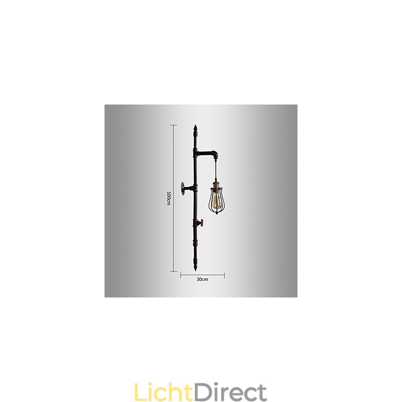 Wandlampen Mini Stijl Rustieke Lodge Metaal