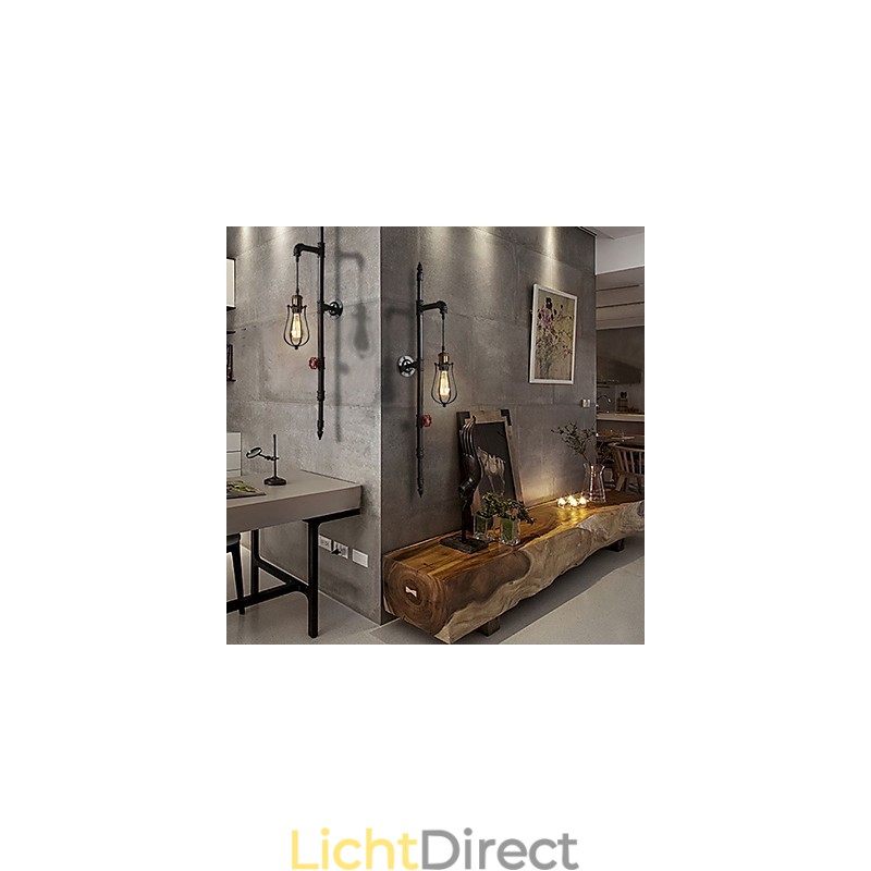 Wandlampen Mini Stijl Rustieke Lodge Metaal