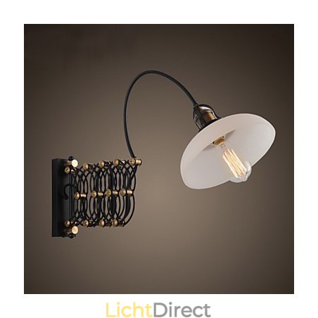 Vintage Industrieel Amerikaans Landelijk Restaurant Slaapkamer Studeerkamer Creatieve Trap Gangpad Lamp Telescopische IJzeren Wandlampen
