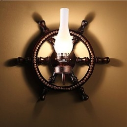 Wandlamp Een Licht en Glas