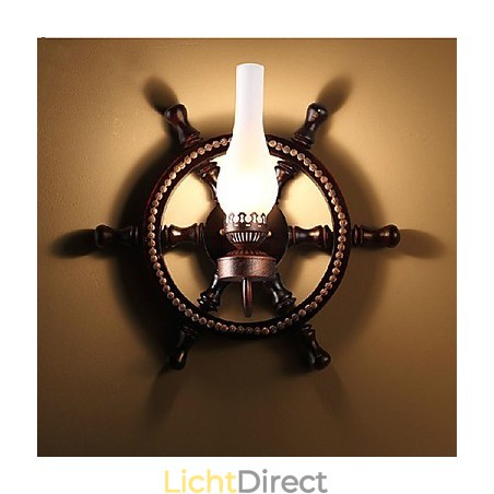 Wandlamp Een Licht en Glas Wandlamp Een Licht en Glas