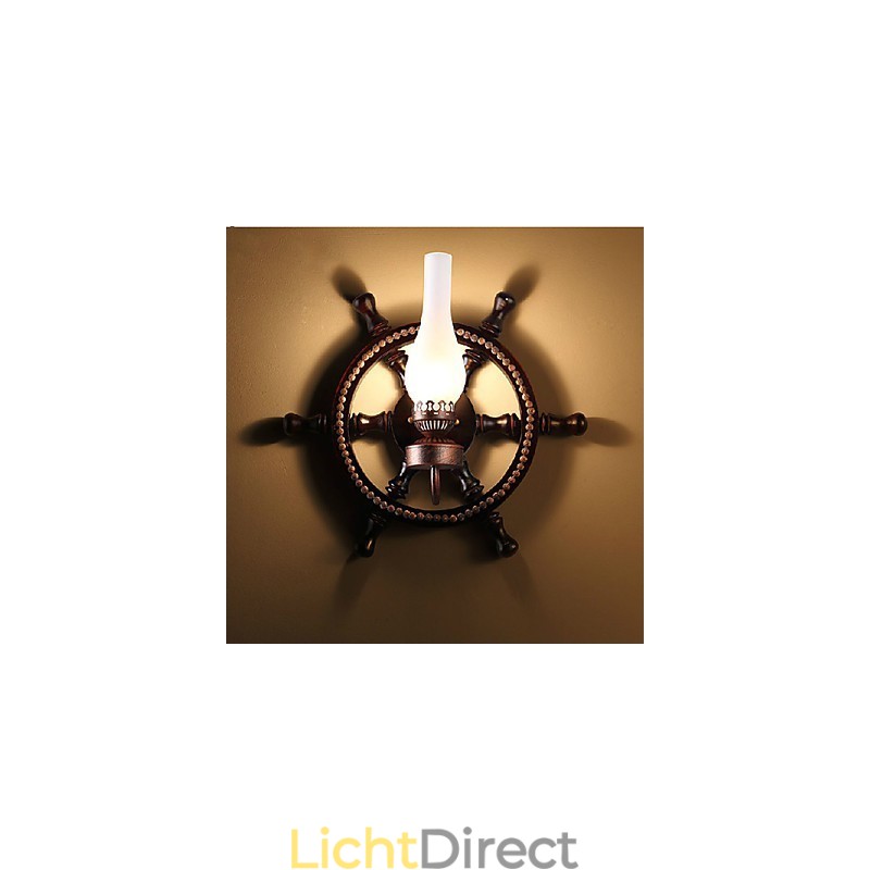 Wandlamp Een Licht en Glas