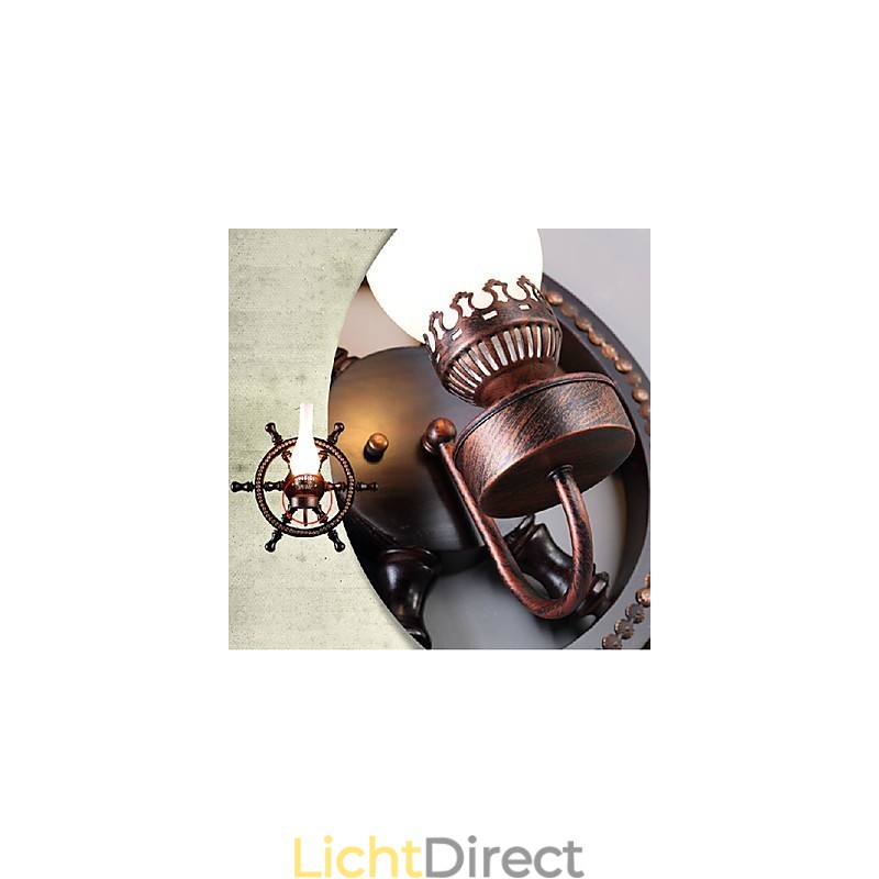 Wandlamp Een Licht en Glas