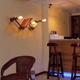 Retro Metalen Nachtkastjes Wandlamp Dorp Pastorale Woonkamer Wandlampen Eetkamer Wandlamp