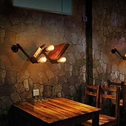 Retro Metalen Nachtkastjes Wandlamp Dorp Pastorale Woonkamer Wandlampen Eetkamer Wandlamp