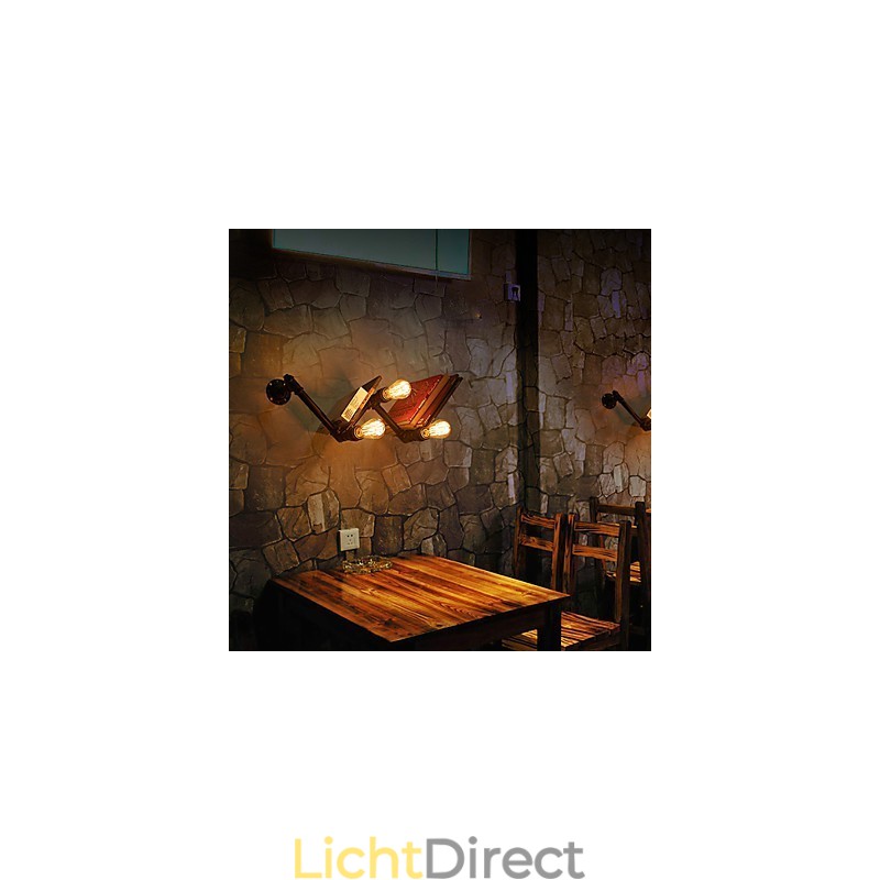 Retro Metalen Nachtkastjes Wandlamp Dorp Pastorale Woonkamer Wandlampen Eetkamer Wandlamp