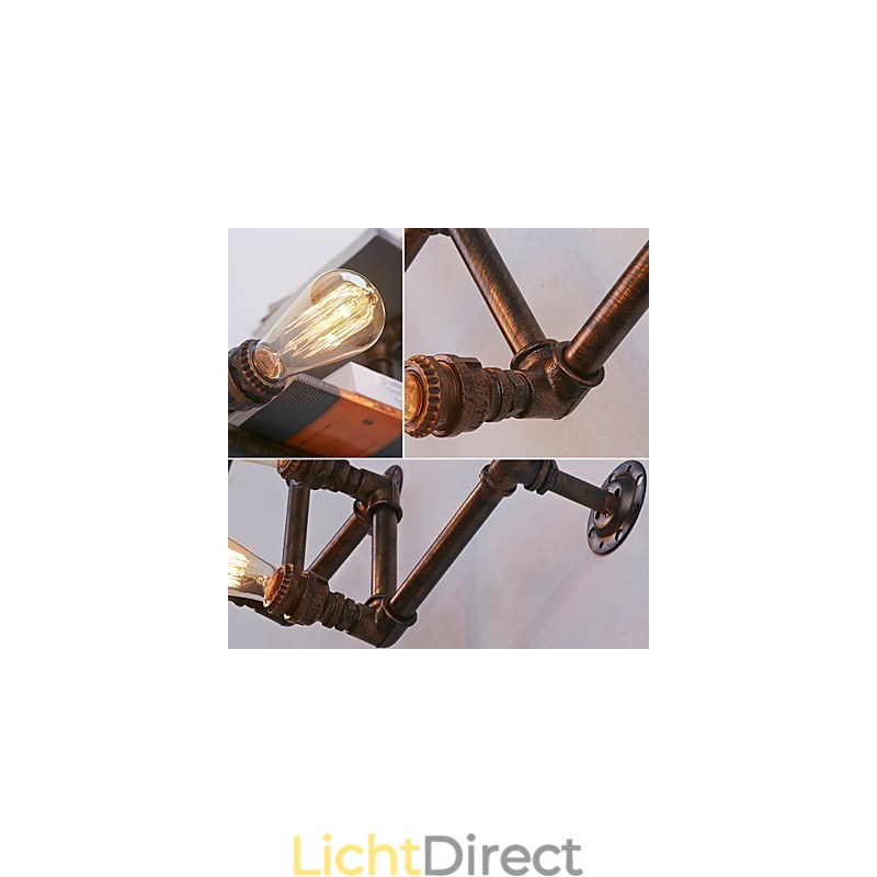 Retro Metalen Nachtkastjes Wandlamp Dorp Pastorale Woonkamer Wandlampen Eetkamer Wandlamp