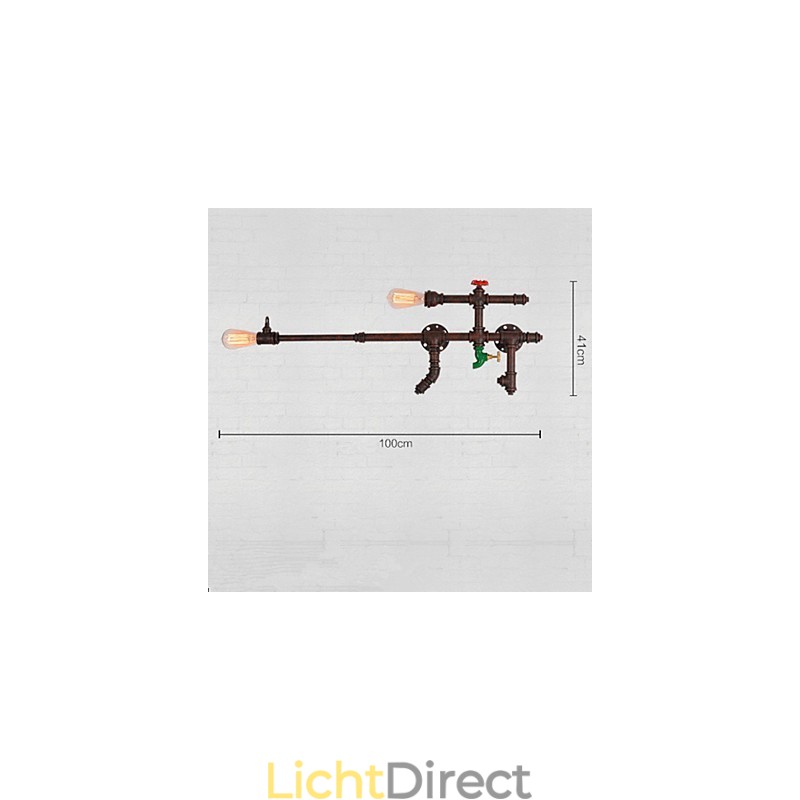 Wandlampen Mini Stijl Rustieke Lodge Metaal
