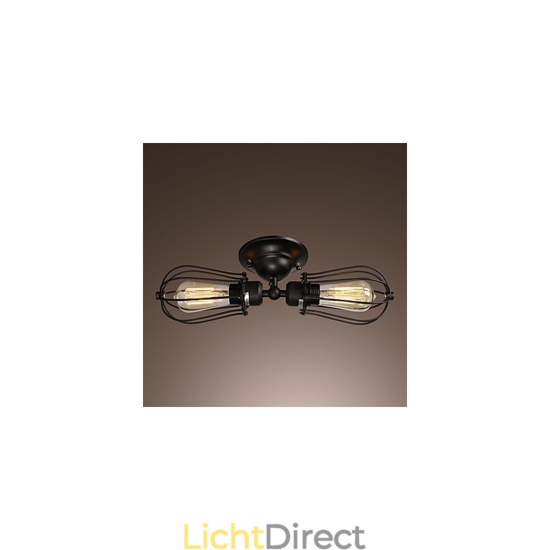 2-lichts gouden wandlamp in antieke stijl