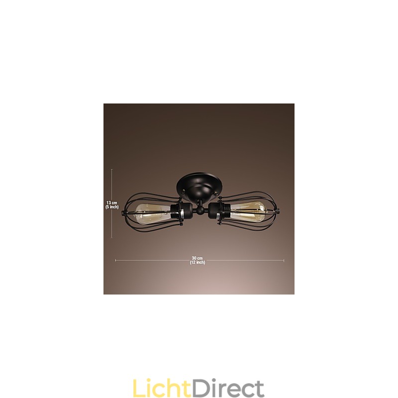 2-lichts gouden wandlamp in antieke stijl