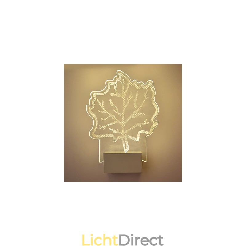 Acryl Wandlamp PVC Lamp Licht Chip Modern Hedendaags Metaal