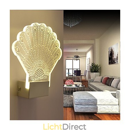 Acryl Wandlamp PVC Lamp Licht Modern Hedendaags Metaal Acryl Wandlamp PVC Lamp Licht Modern Hedendaags Metaal