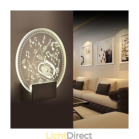 Acryl Wandlamp PVC Lamp Licht Modern Hedendaags Metaal Acryl Wandlamp PVC Lamp Licht Modern Hedendaags Metaal
