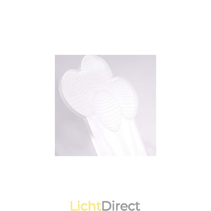 Acryl Wandlamp PVC Lamp Licht Modern Hedendaags Metaal