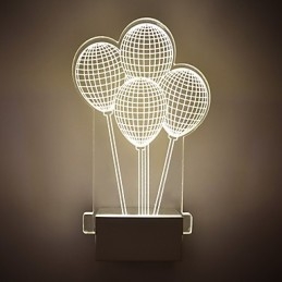 Acryl Wandlamp PVC Lamp Licht Modern Hedendaags Metaal