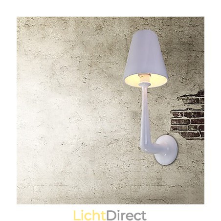 Continental Lron Enkele Wandlamp Hotel Wandlamp