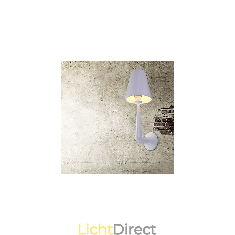 Continental Lron Enkele Wandlamp Hotel Wandlamp