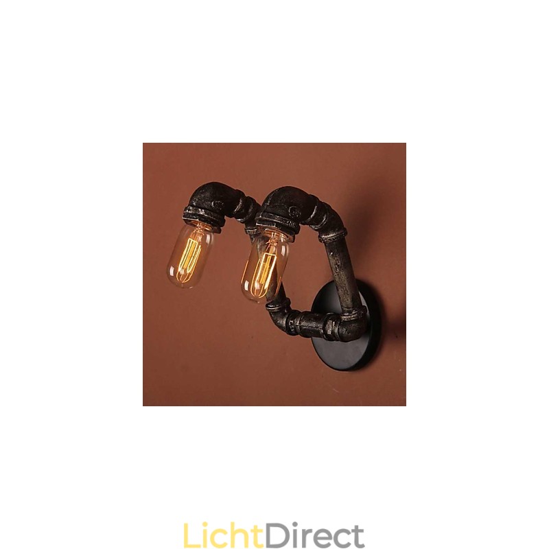 Mini Stijl Wandlampen Rustieke Lodge Metaal