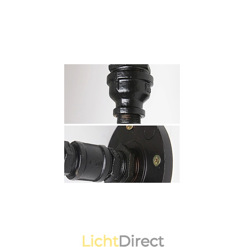Mini Stijl Wandlampen Rustieke Lodge Metaal