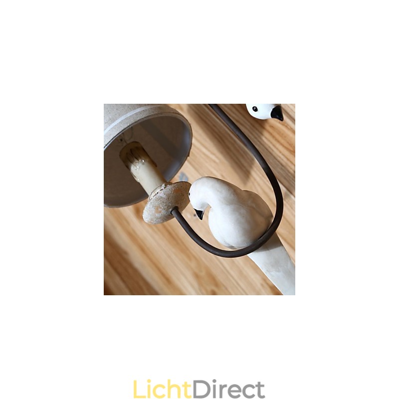 Mini Stijl Wandlampen Landelijk Hout Bamboe