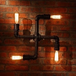 Wandlampen Mini Stijl Rustieke Lodge Metaal
