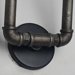 Retro metalen wandlamp voor koffieshop
