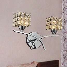 Moderne Kristallen Wandlamp In 2 Lampen