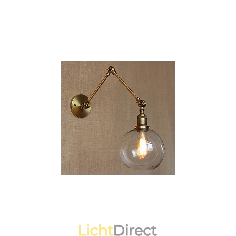 Wandlampen Schommellampen Leeswandlampen Kristal Mini Stijl Rustieke Lodge Metaal