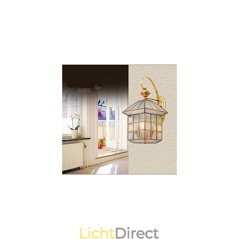 Buitenlamp Tuinlamp Buitenlamp Volledig Koperen Lamp D