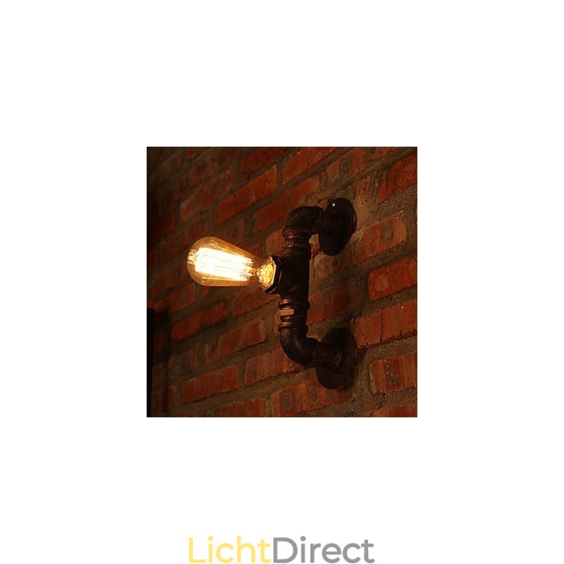 Retro Wandlampen Mini Stijl Rustieke Lodge Metaal