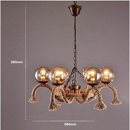 Kroonluchter Mini Stijl Vintage Metaal