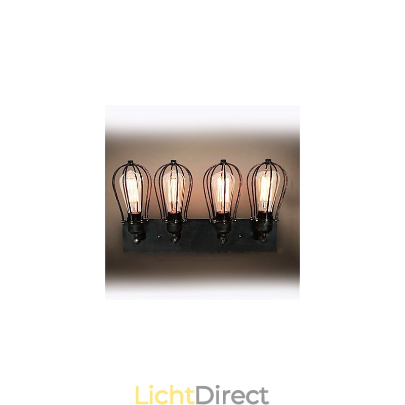 Mini Stijl Wandlampen Rustieke Lodge Metaal