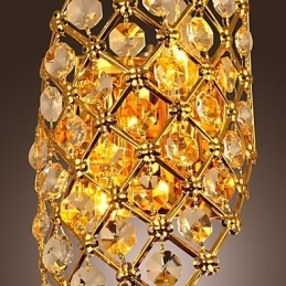 Artistieke Kristallen Wandlamp met 2 Lampen