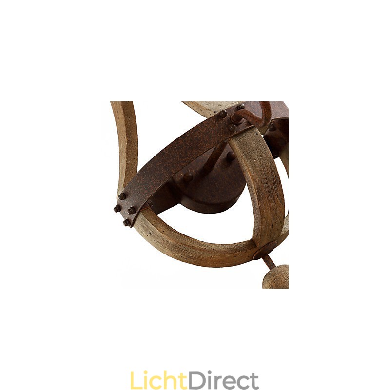 Mini Stijl Wandlampen Rustiek Lodge Hout Bamboe