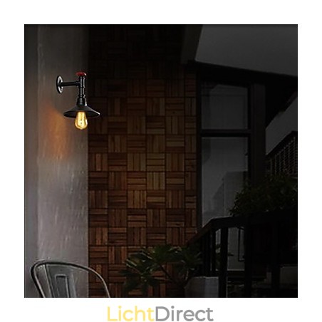 Mini Wandlamp 1 Licht Concise Crème IJzer Mini Wandlamp 1 Licht Concise Crème IJzer