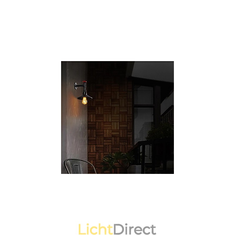 Mini Wandlamp 1 Licht Concise Crème IJzer