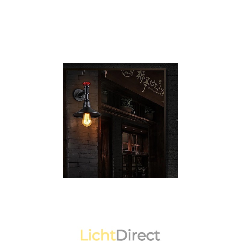 Mini Wandlamp 1 Licht Concise Crème IJzer