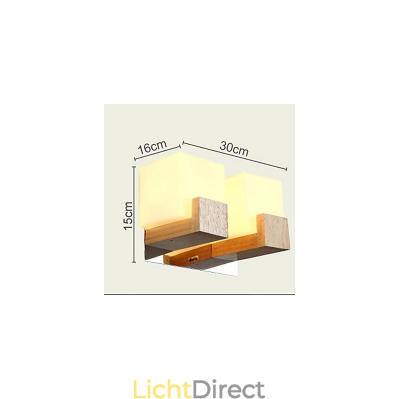 Wandlampen Mini Stijl Modern Hedendaags Hout Bamboe