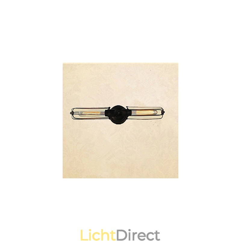 Traditionele klassieke mini schoorsteen wandlamp