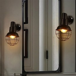 Mini Stijl Wandlampen Rustieke Lodge Metaal
