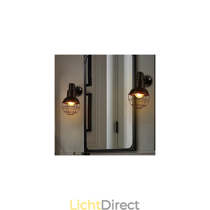 Mini Stijl Wandlampen Rustieke Lodge Metaal