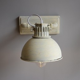 Gloednieuwe nostalgische vintage ijzeren loft gangpad wandlamp voor balkon Noord-Europa smeedijzeren wandlampen