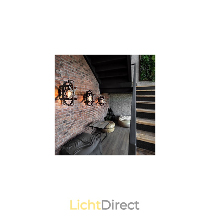 Nieuwe Vintage Stijl Industriële Ronde Wandlamp Balkon Loft Entree Hal Slaapkamer Wandlamp
