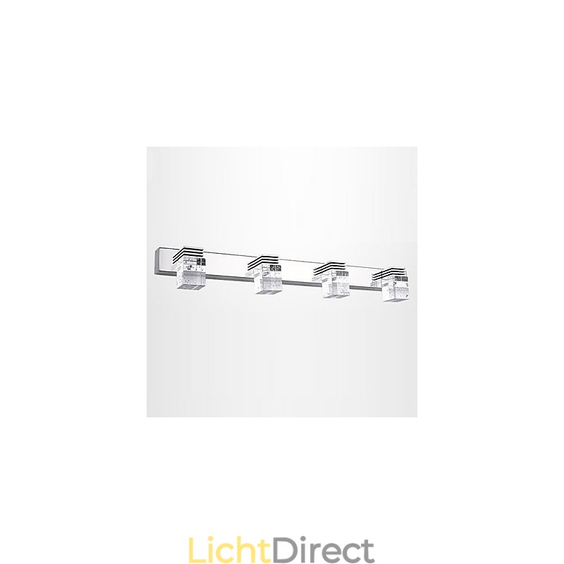 Wandlampen Badkamerverlichting Wandwassers Kristal Mini Stijl Modern Hedendaags Metaal