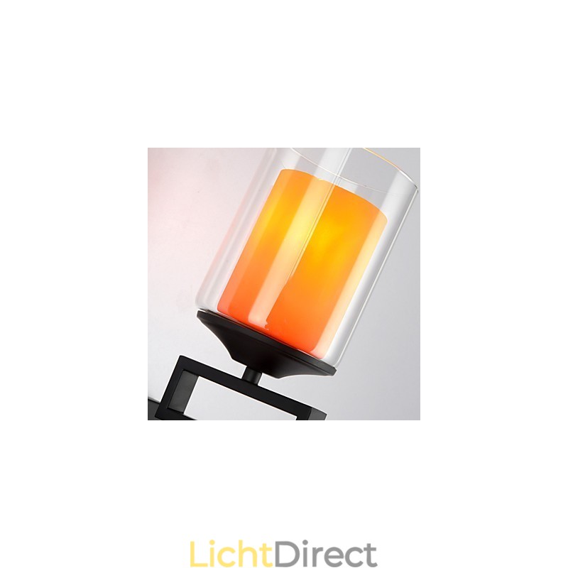Retro Glas Eenvoudige Enkele Kop Wandlamp Licht Wandlampen Kristal Modern Hedendaags Metaal