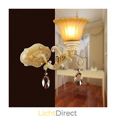Europa Type Herstellende Oude Manieren Smeedijzer Slaapkamer Kristal Glas Wandlamp Licht Europa Type Herstellende Oude Manieren Smeedijzer Slaapkamer Kristal Glas Wandlamp Licht