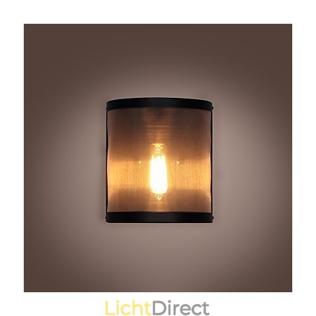 Vintage Stijl Eenvoud stalen gaas en metalen wandlamp Woonkamer Hal Zolder Garage Kelder Wandlamp Vintage Stijl Eenvoud stalen gaas en metalen wandlamp Woonkamer Hal Zolder Garage Kelder Wandlamp